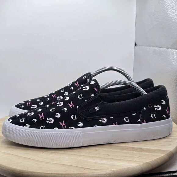 Mens Size 11.5 - DC X Bob's Burgers Manual Slip-On Skateboard Sneakers - Picture 1 of 11